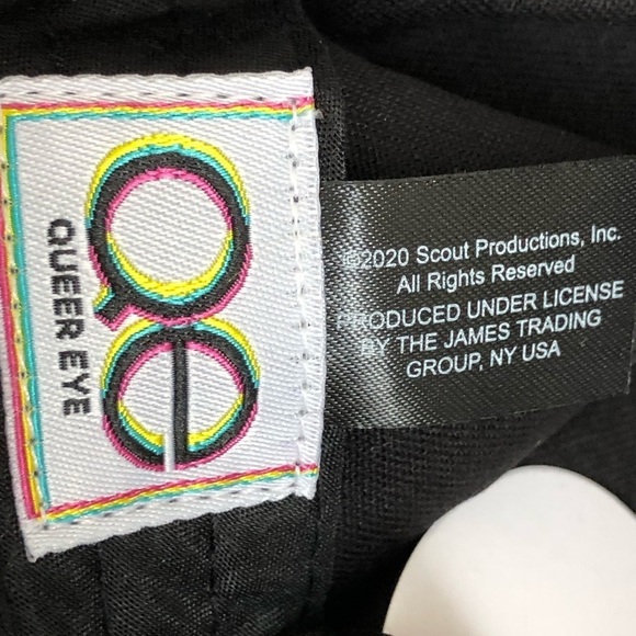 Black Human Embroidered Cap By Queer Eye 0S - Picture 2 of 8
